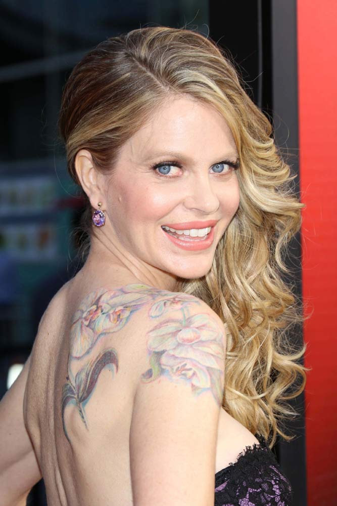 Kristin Bauer #celebrity #celebritytattoo #kristinbauer