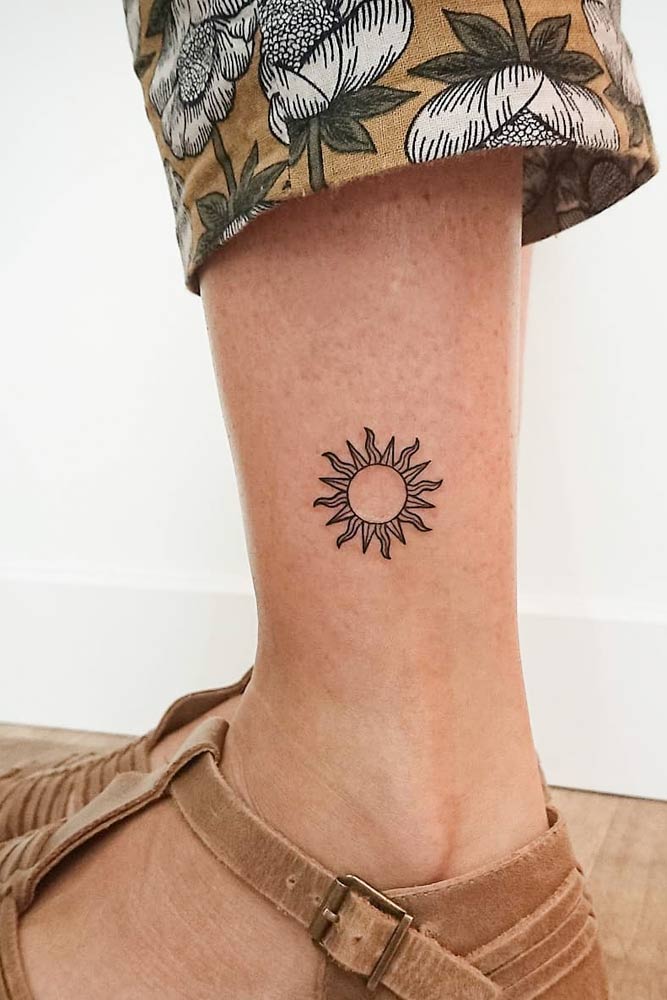 Minimalist Sun Tattoo Ideas In Store | dpise2022.dps.uminho.pt