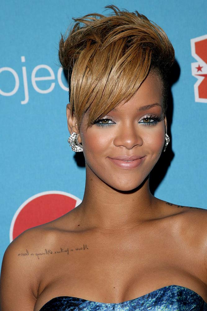 Rihanna #celebrity #celebritytattoo #rihanna