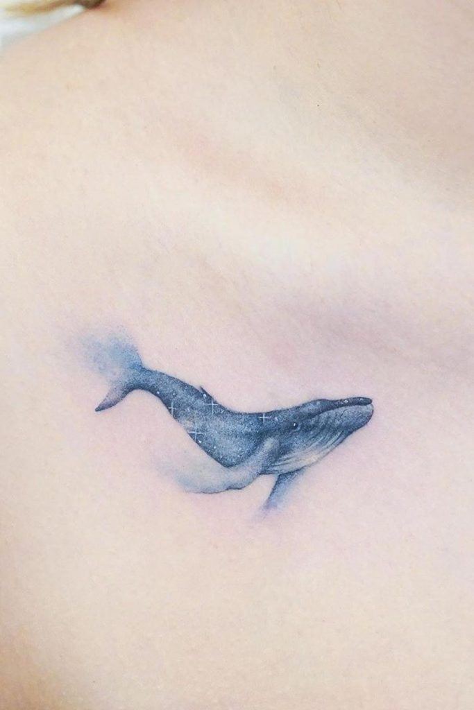 Sky Whale Tattoo