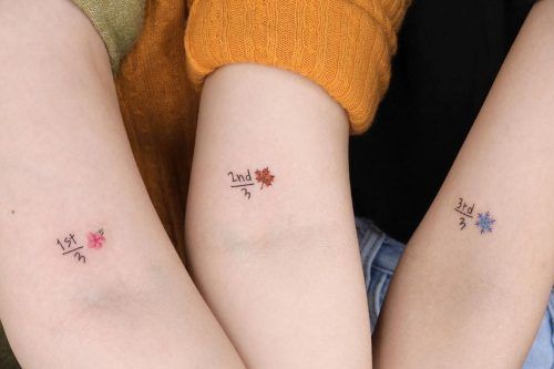 Exquisite Sister Tattoos To Celebrate Your Bond