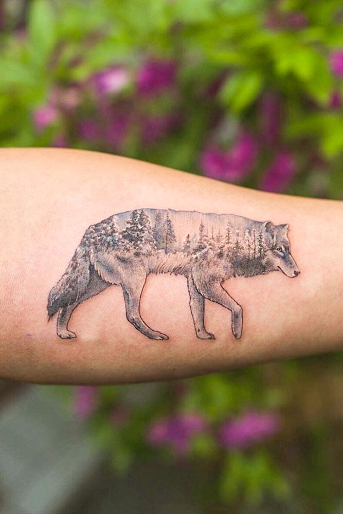 Wolf Tattoos Meanings Tattoo Styles  Placement