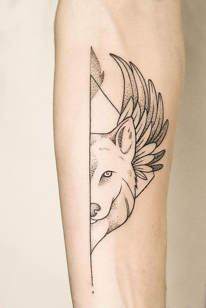 Inspiring Wolf Tattoo Ideas To Be On Trend