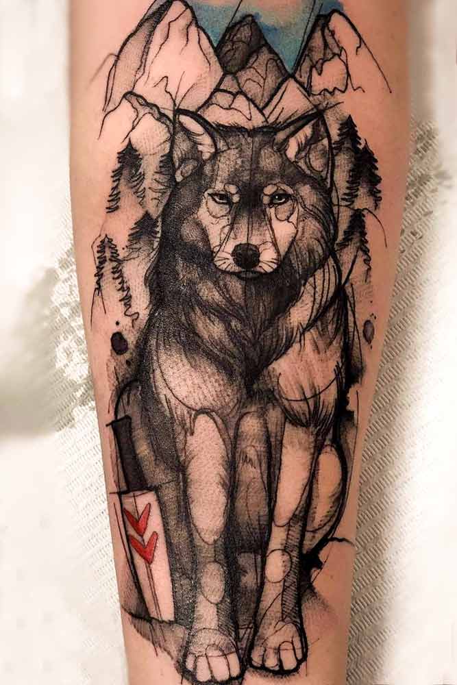 11 Simple Tribal Wolf Tattoo Ideas That Will Blow Your Mind  alexie