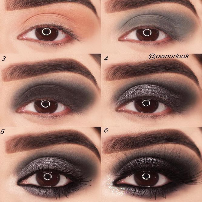 Smokey Eye Tutorial For Grunge Makeup #eyesmakeup #makeuptutorial