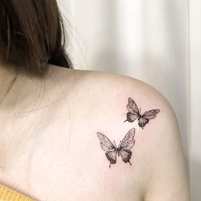 Butterfly Tattoo Ideas For Men and Women  Bein Kemen  Tiny butterfly  tattoo Butterfly tattoo designs Butterfly tattoo on shoulder