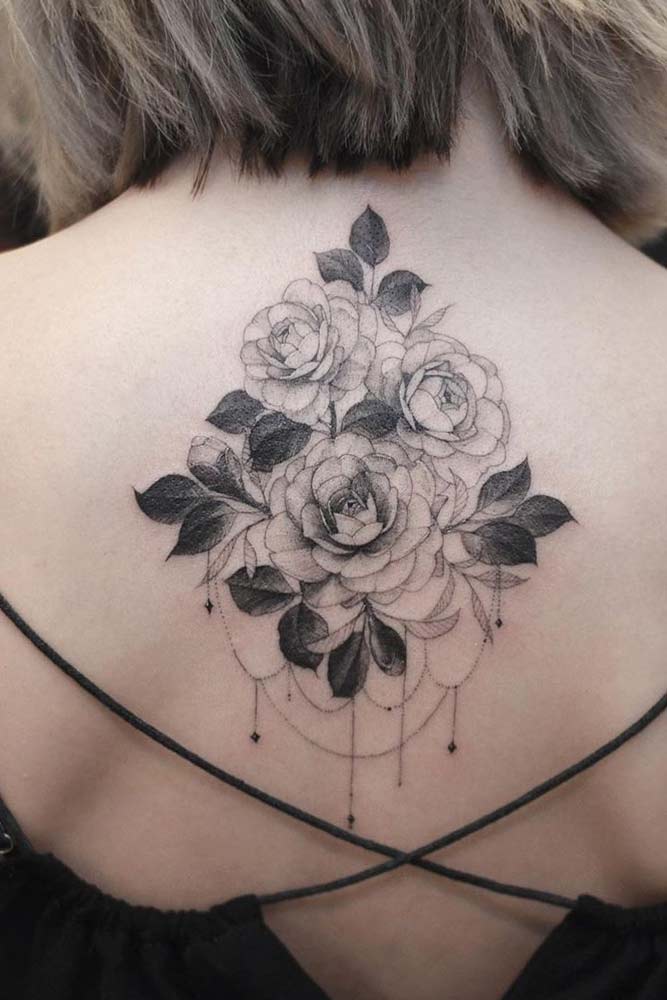 Flor de camélia #cameliaflowertattoo