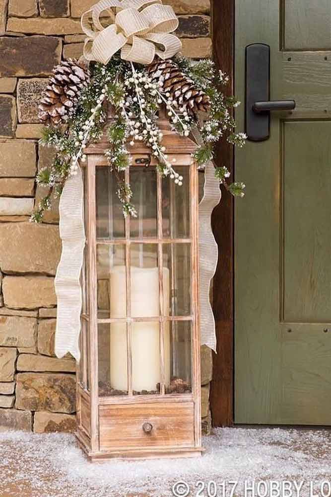 Outdoor Lantern With Candles #candles #lanterns