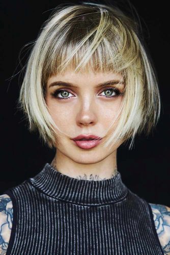 18 Flirty And Chic Ideas Of Wearing Short Hair With Bangs Today