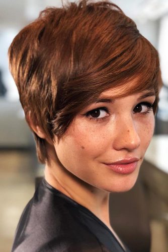 18 Flirty And Chic Ideas Of Wearing Short Hair With Bangs Today