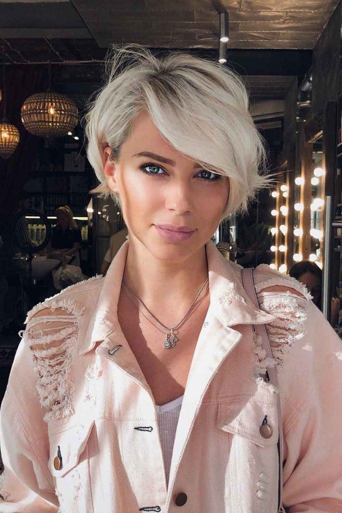 30 Flirty And Chic Ideas Of Wearing Short Hair With Ba