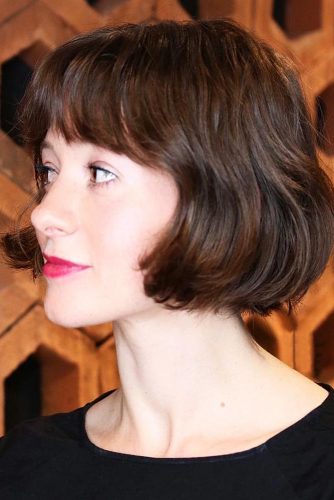 18 Flirty And Chic Ideas Of Wearing Short Hair With Bangs Today