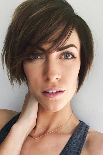 18 Flirty And Chic Ideas Of Wearing Short Hair With Bangs Today