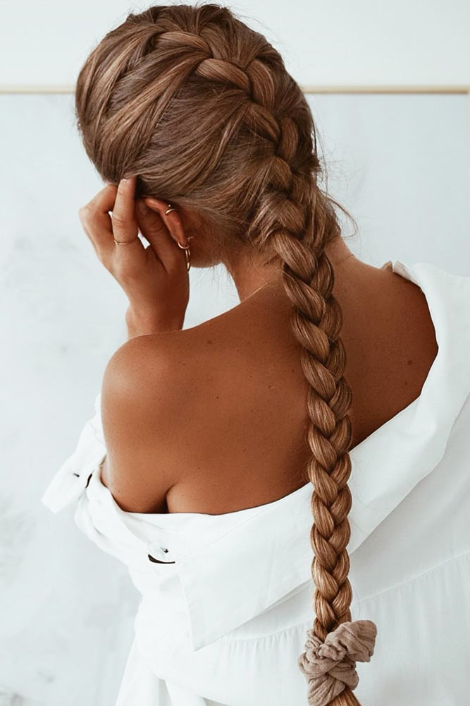 French Braid #braids #longhair