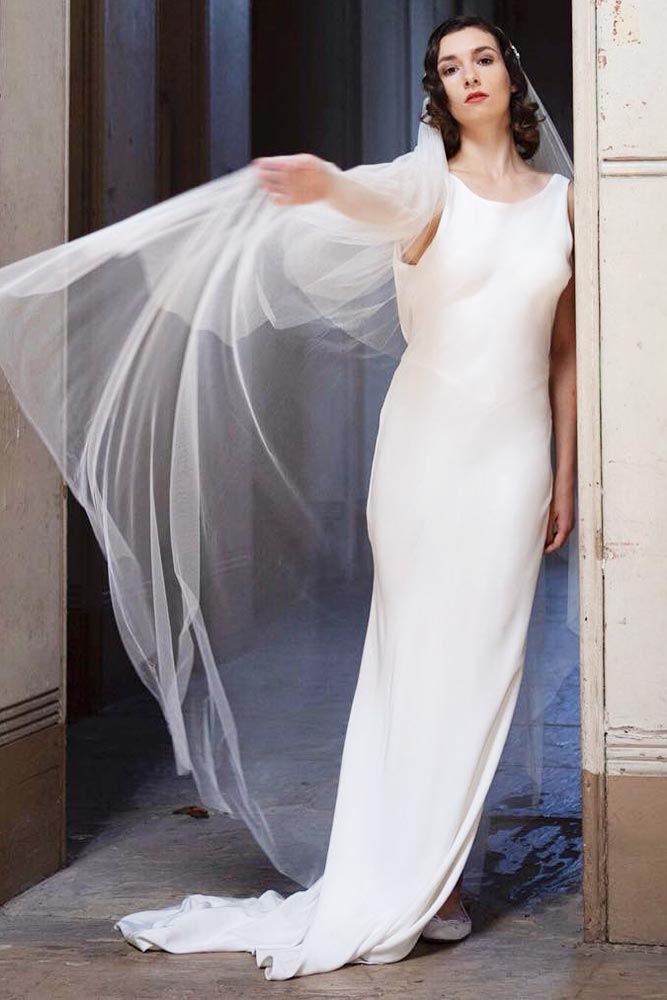 1930s Silk Gown Inspired #1930inspired #simpleweddingdress