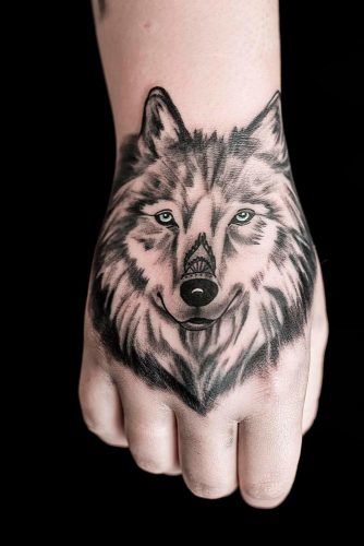 Simple Wolf Tattoo Designs For Men Tattoo Designs Ideas