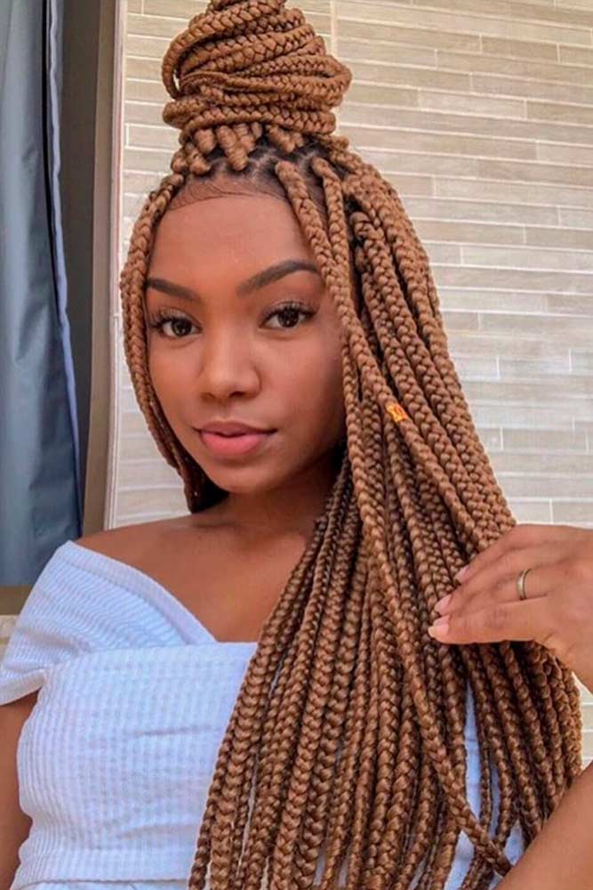 Box Braid Styling Ideas For Most Exquisite Tastes Glaminati Com