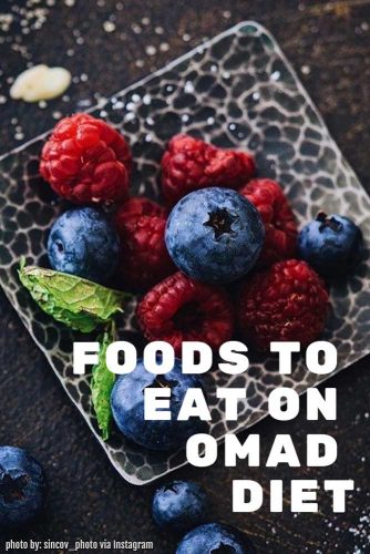 Foods To Eat On OMAD Diet #berries #fruits