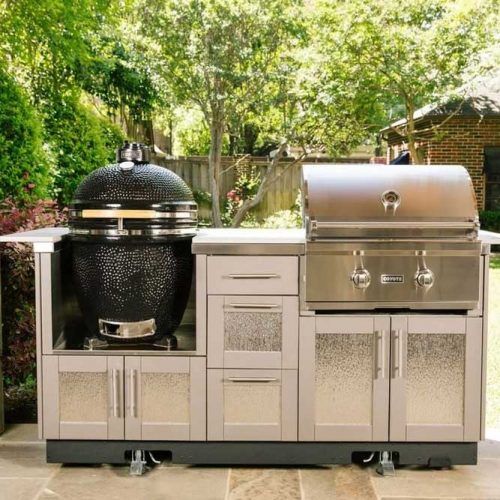 Small Grill And BBQ Space #smalloutdoorkitchen #bbq