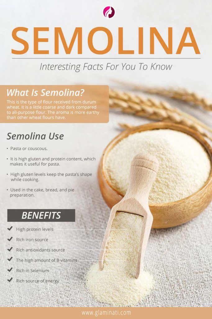 Known And Unknown Benefits Of Semolina