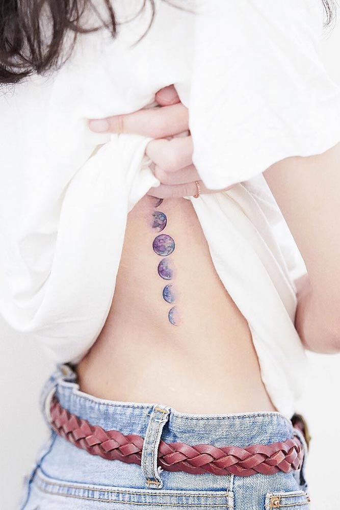 Hide colorful tattoos from the sun #galaxytattoo