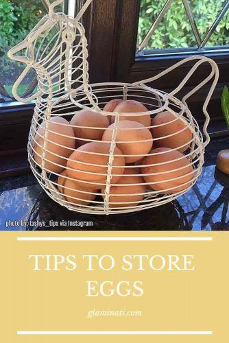 Tips To Store Eggs #tipstostorage