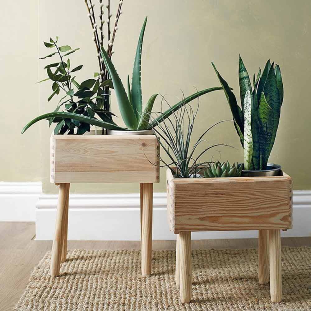 Wooden Pots Design #naturalpots