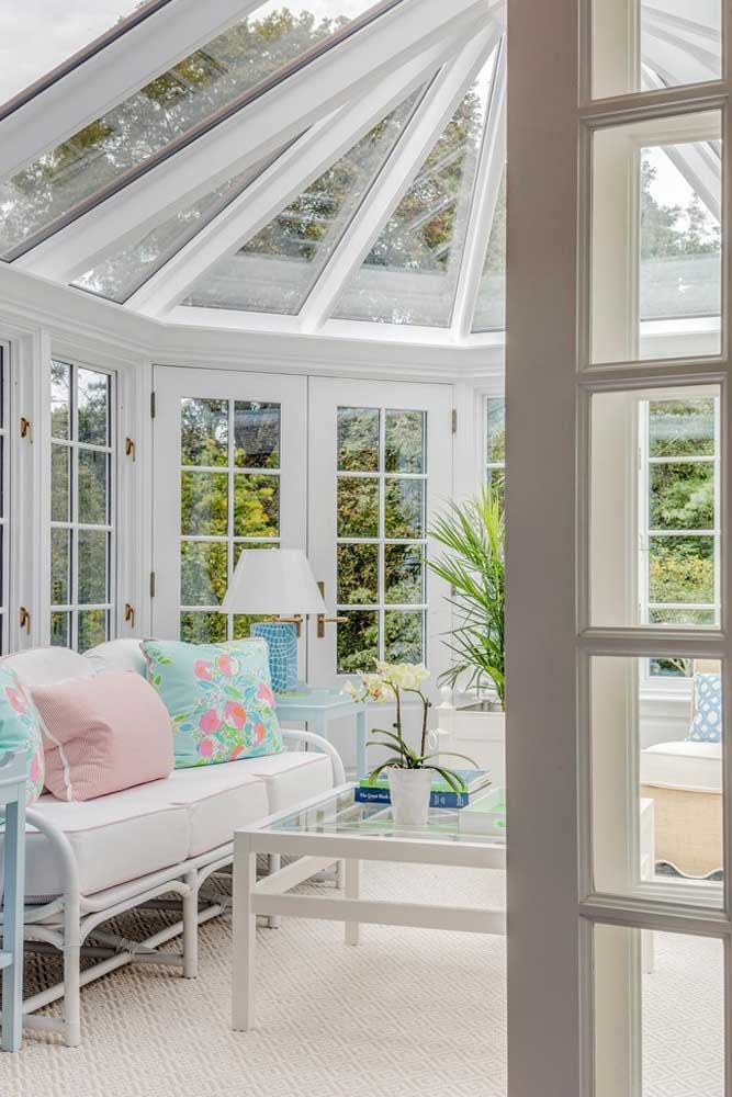 Three Season Conservatory Sunroom #conservatorysunroom #threeseason