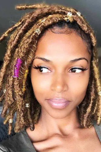 Crochet Braids With Faux Locs #braids #bob