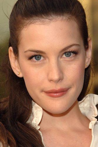 Liv Tyler With Oblong Face Shape #oblongface #livtyler #celebrity