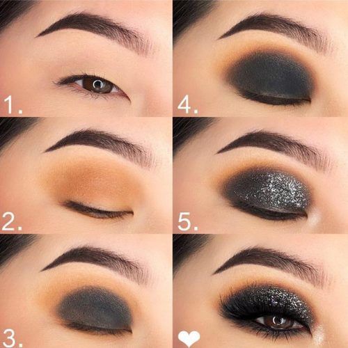 Black Smokey Eyes Tutorial #blacksmokey #makeuptutorial