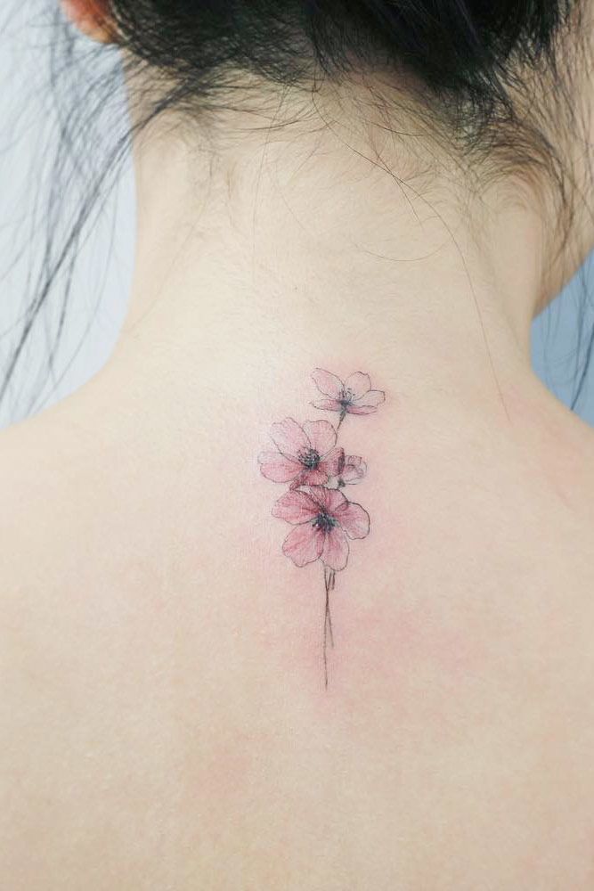 Update 97+ about small cherry blossom tattoo super cool - in.daotaonec