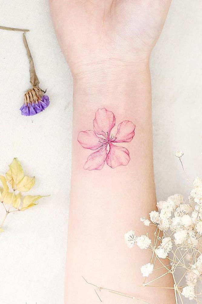 150 Cherry Blossom Tattoo Designs  Meanings