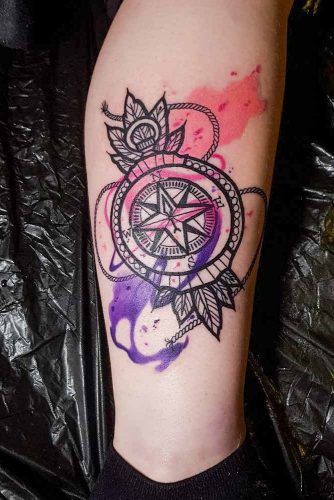 30 Best Compass Tattoo Design Ideas 2023 Updated  Saved Tattoo