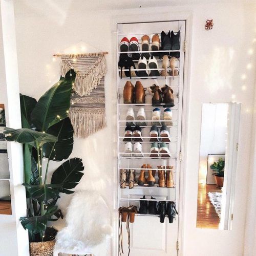 Door Shoes Rack Design #doorshoeorganizer