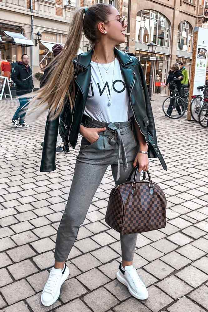 Leather Jacket Fashion Trend #leatherjacket