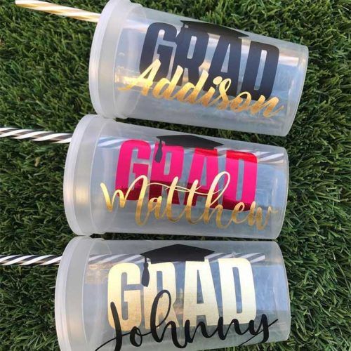 Personalized Graduation Cups Gifts #personalizedcup #gifts