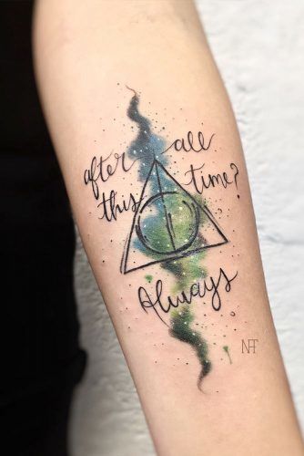 UPDATED 50 Magical Harry Potter Tattoos