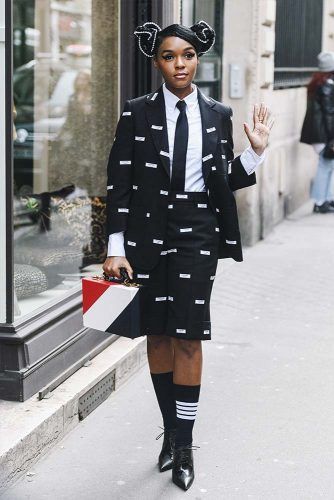 Janelle Monae At Paris Fashion Week #janellemonae