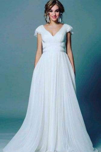 Layered Greek Wedding Dress #layeredweddingdress #greekweddingdress