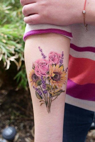 Get Yourself Inspired With Our Sunflower Tattoo Ideas