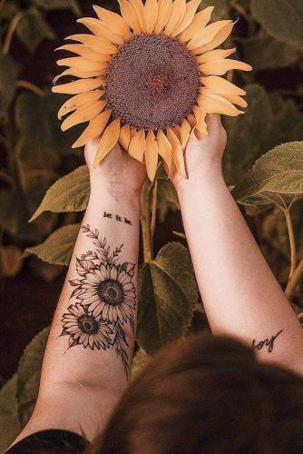 Get Yourself Inspired With Our Sunflower Tattoo Ideas