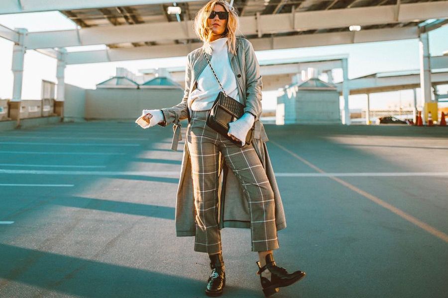 Versatile Plaid Pants And Ways Of Pulling Them Off