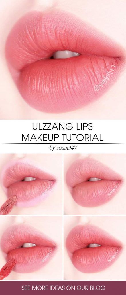Ulzzang Lips Makeup Tutorial #lipsmakeup