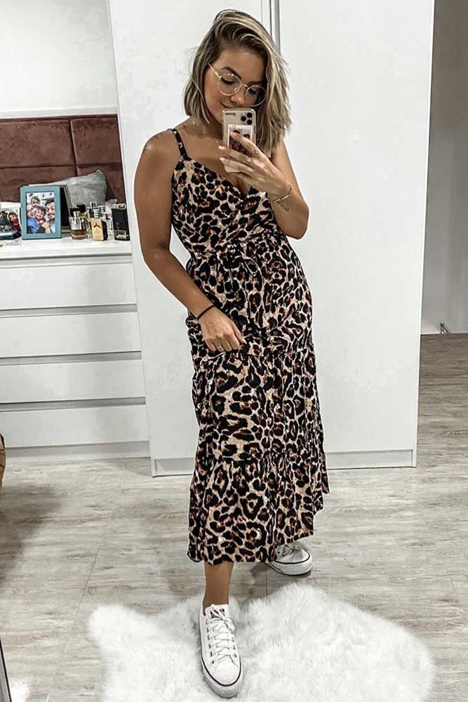 Wild Print Fashion Trend #leoparddress #printdress