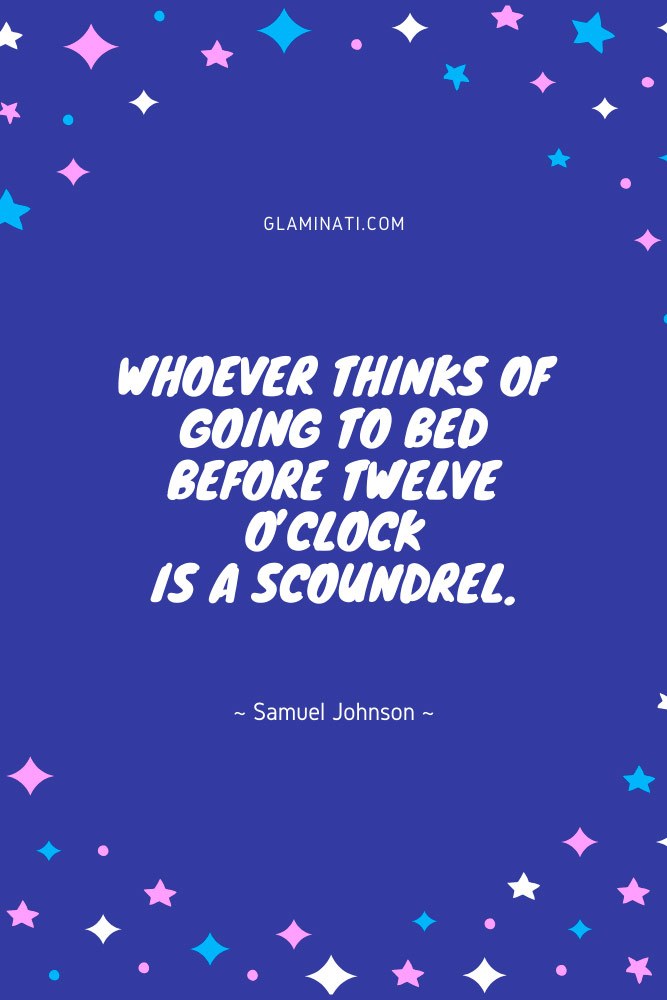 Good Night Quote By Samuel Johnson