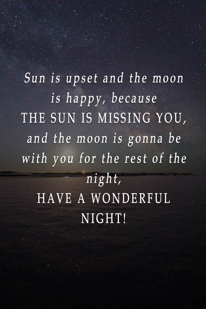 100 Good Night Quotes To Exchange Before Sleep