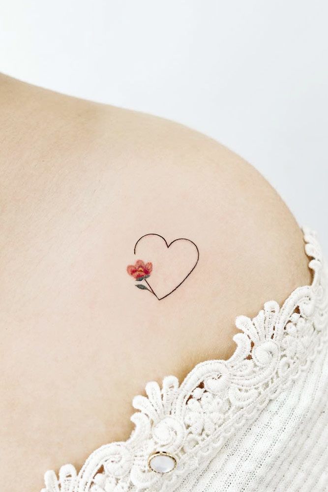 101 Best Girly Heart Tattoo Ideas That Will Blow Your Mind  Outsons