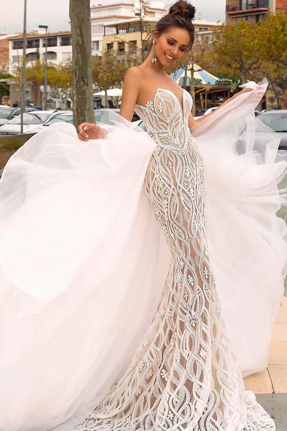 Can I Wear A Mermaid Wedding Dress? #prettyweddingdress #sexybride