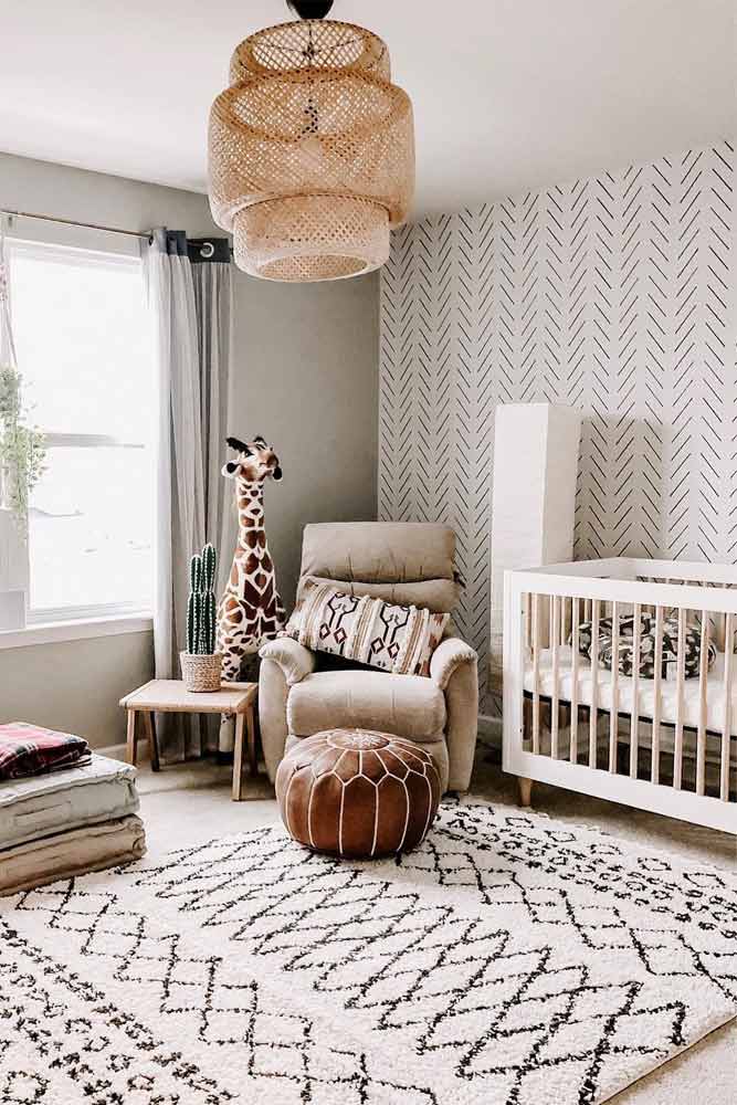 Boho Nursery Design For Boy In Neutral Colors #bohonursery